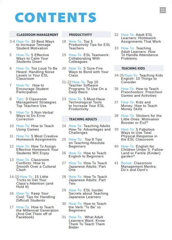 ESL Cheat Sheets: Classroom Management Secrets for Busy Teachers