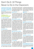 E-book - Most Common Classroom Management And Lesson Planning Mistakes We Make