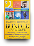 Speaking Bundle: Get All 7 Speaking E-Books and Save 50%