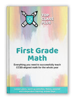CCSS First Grade Math Worksheet Packs