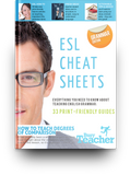 33 ESL Cheat Sheets: Grammar Edition