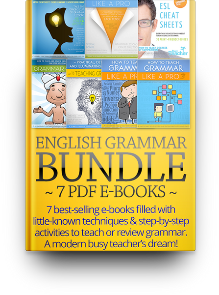 Grammar Bundle: Get All 7 Grammar E-Books and Save 50%