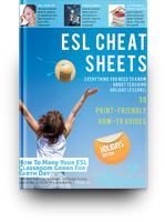 30 ESL Cheat Sheets: Holiday Edition